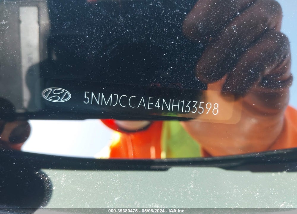 2022 HYUNDAI TUCSON SEL VIN: 5NMJCCAE4NH133598