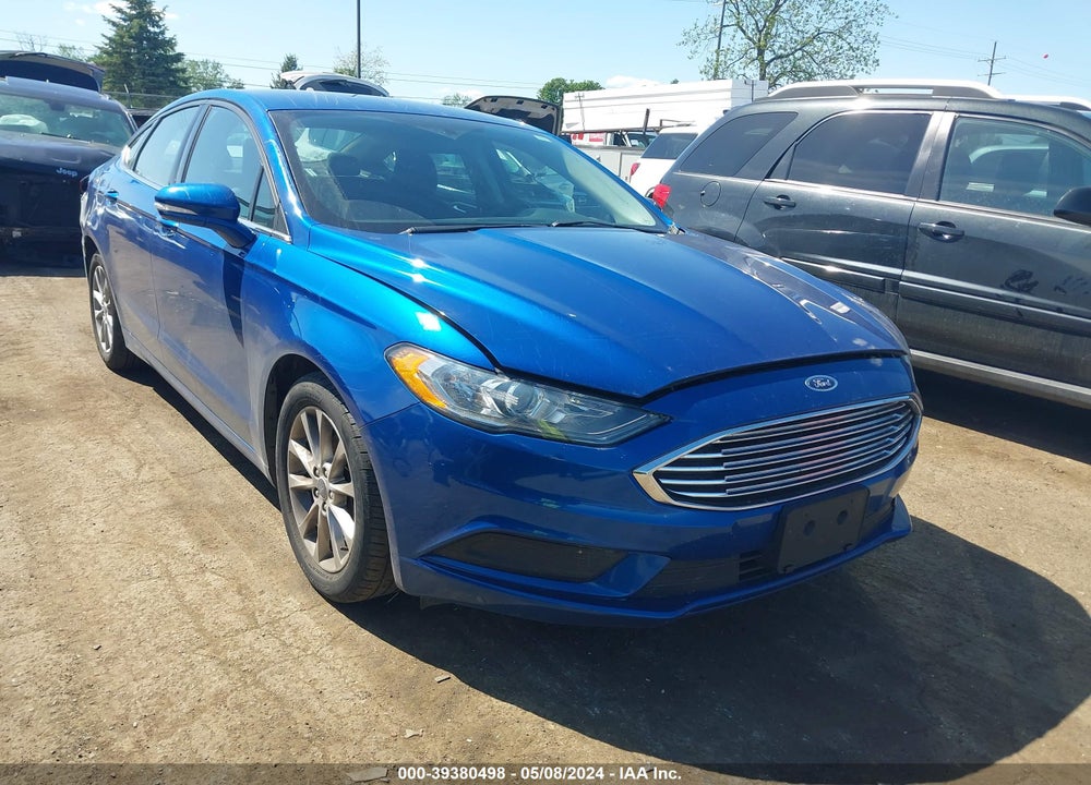 2017 FORD FUSION SE VIN: 3FA6P0H71HR103906