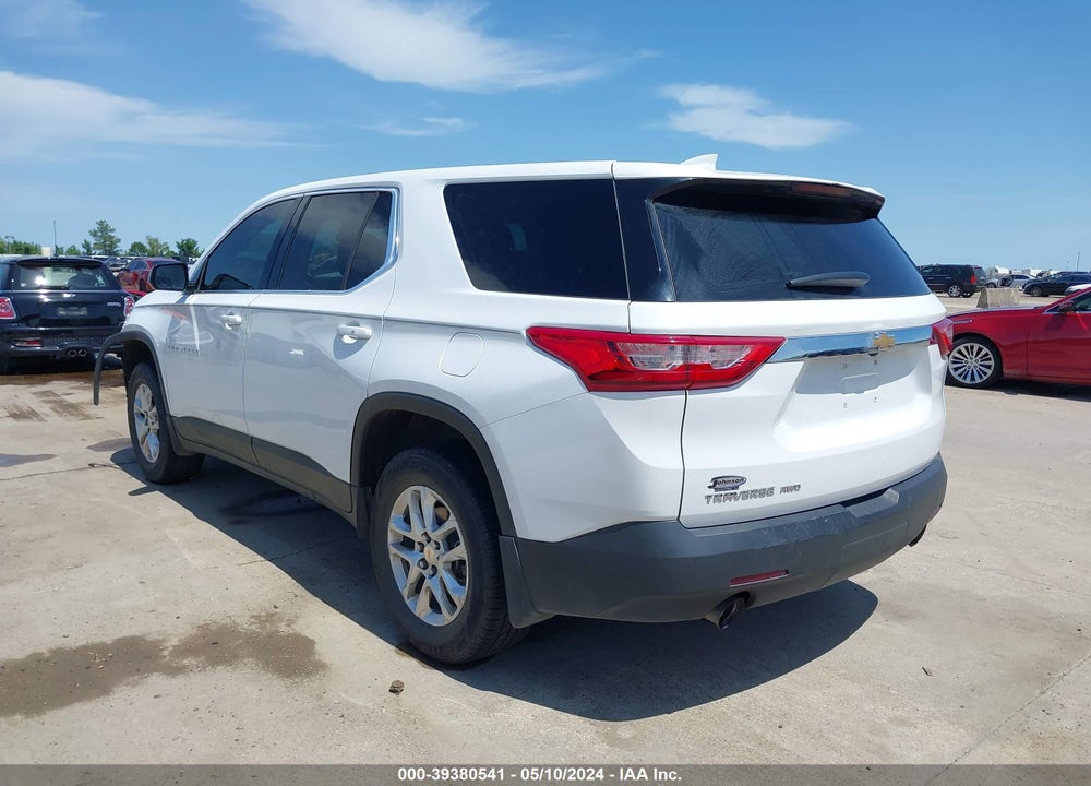 2019 CHEVROLET TRAVERSE LS VIN: 1GNEVFKW6KJ223319