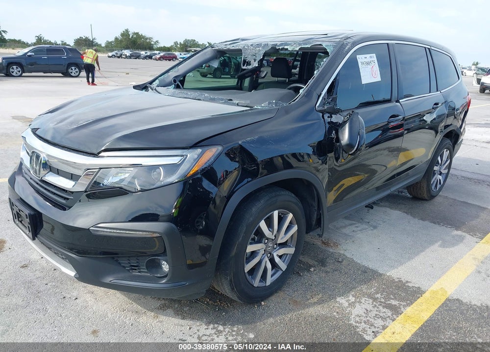2021 HONDA PILOT 2WD EX-L VIN: 5FNYF5H50MB015071