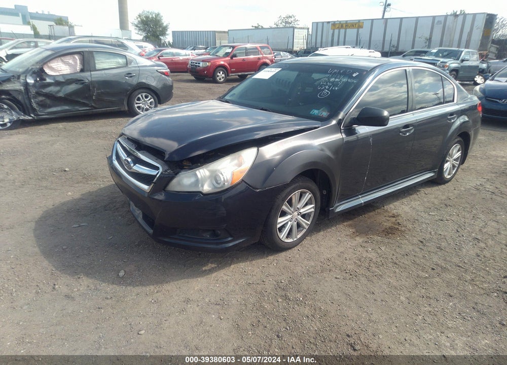 2012 SUBARU LEGACY 2.5I PREMIUM VIN: 4S3BMBG65C3011856