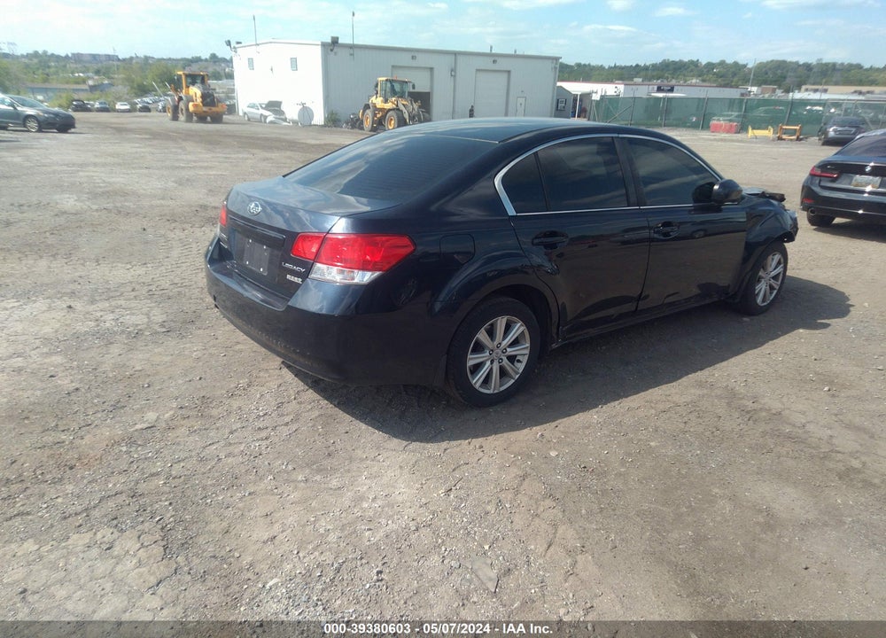 2012 SUBARU LEGACY 2.5I PREMIUM VIN: 4S3BMBG65C3011856