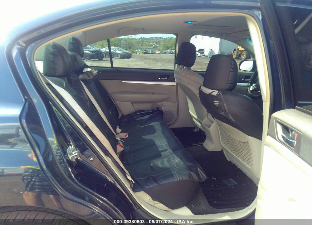 2012 SUBARU LEGACY 2.5I PREMIUM VIN: 4S3BMBG65C3011856