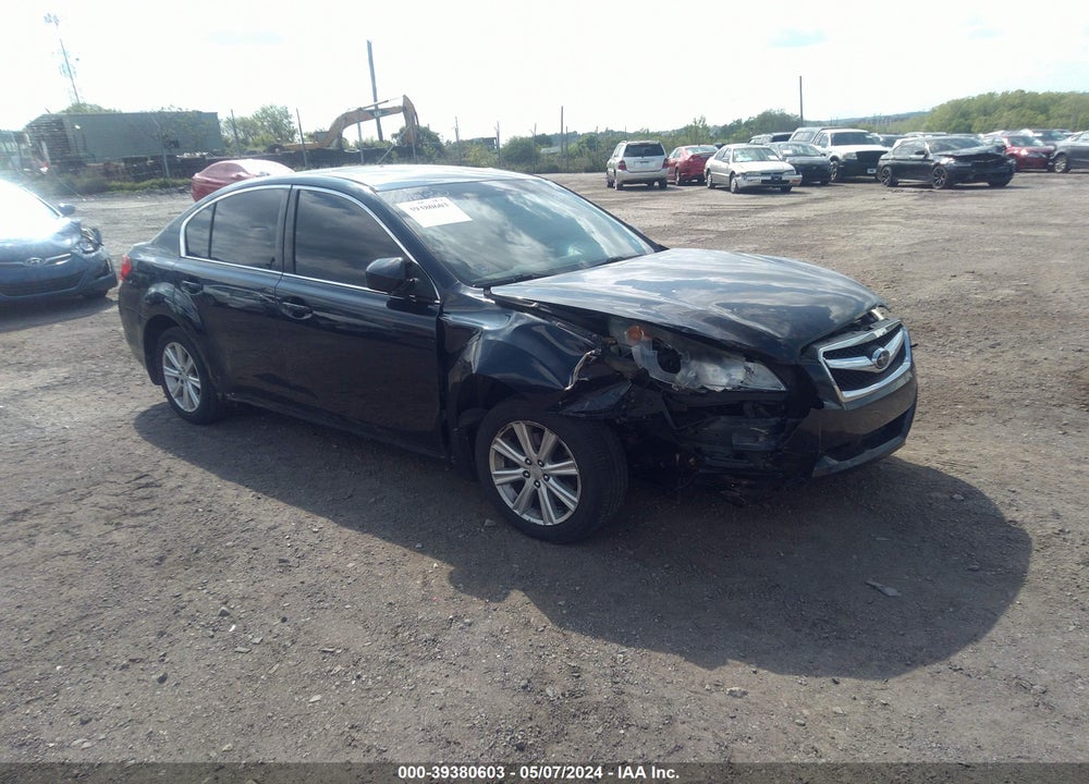 2012 SUBARU LEGACY 2.5I PREMIUM VIN: 4S3BMBG65C3011856