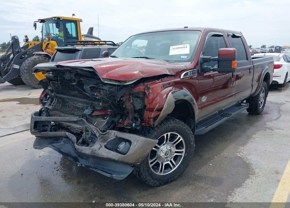 2015 FORD F-250 LARIAT VIN: 1FT7W2BT2FEB68511