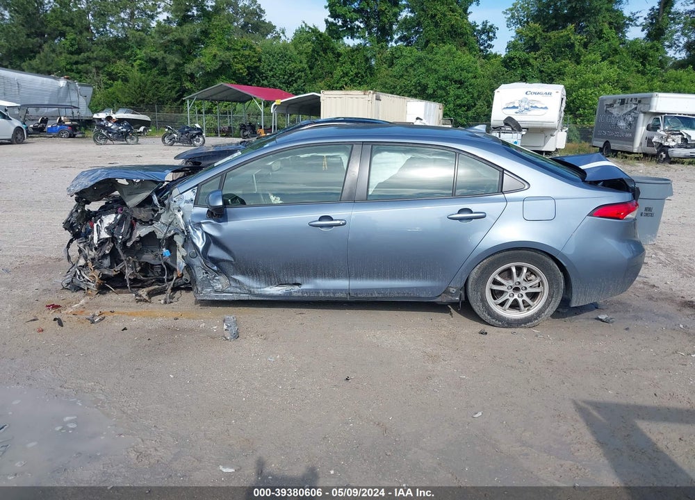 2021 TOYOTA COROLLA HYBRID LE VIN: JTDEAMDE8MJ008556