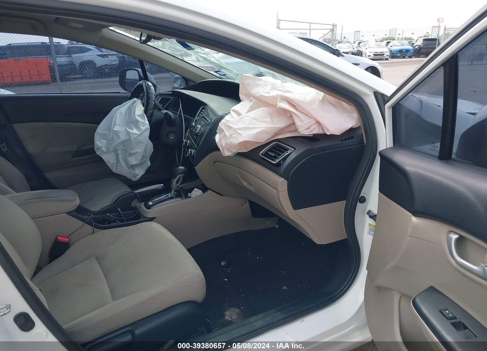 2013 HONDA CIVIC LX VIN: 19XFB2F58DE045395