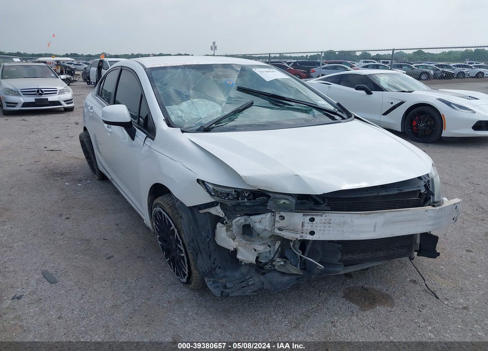 2013 HONDA CIVIC LX VIN: 19XFB2F58DE045395