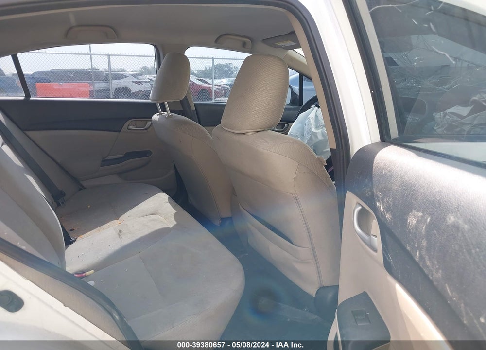 2013 HONDA CIVIC LX VIN: 19XFB2F58DE045395
