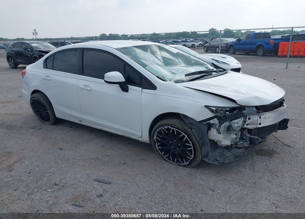 2013 HONDA CIVIC LX VIN: 19XFB2F58DE045395