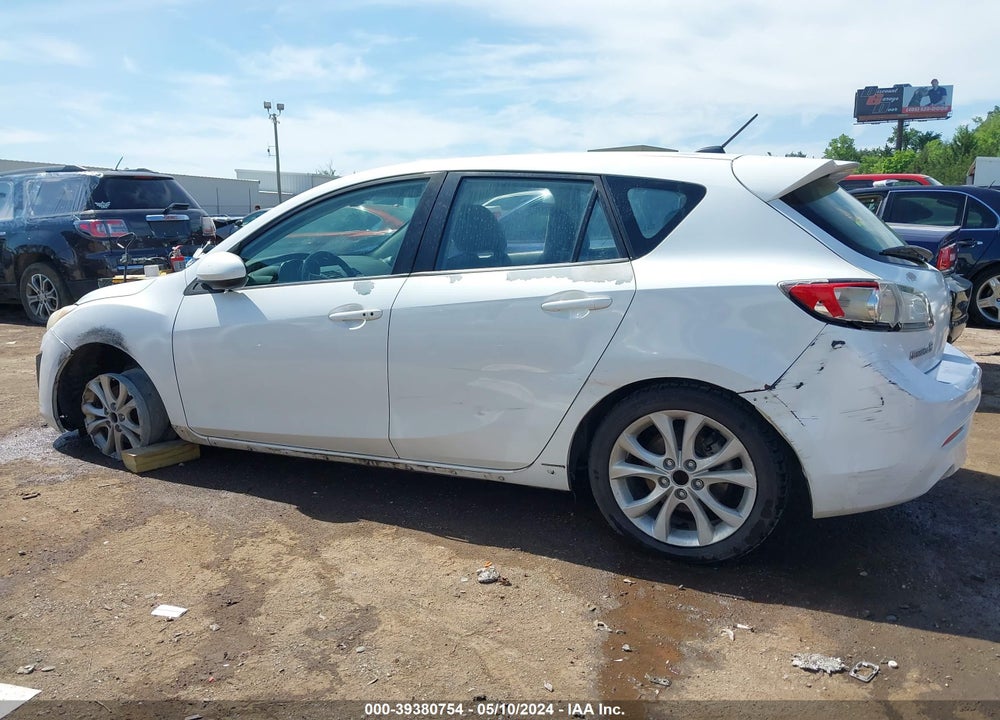 2011 MAZDA 3 S GRAND TOURING VIN: JM1BL1M60B1457814