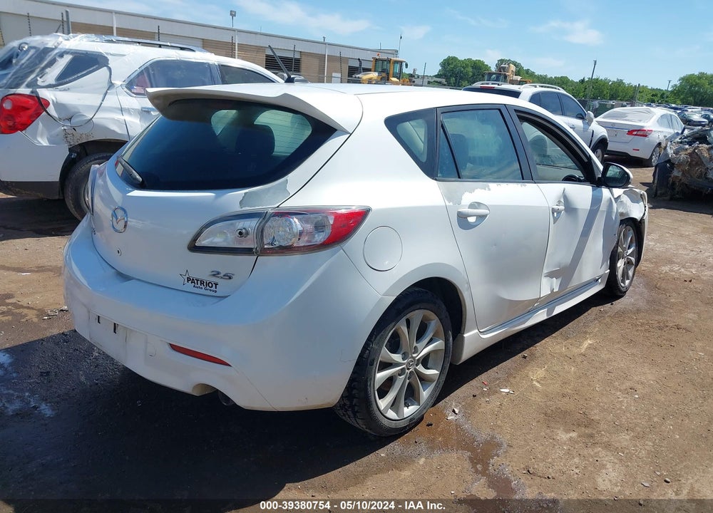 2011 MAZDA 3 S GRAND TOURING VIN: JM1BL1M60B1457814