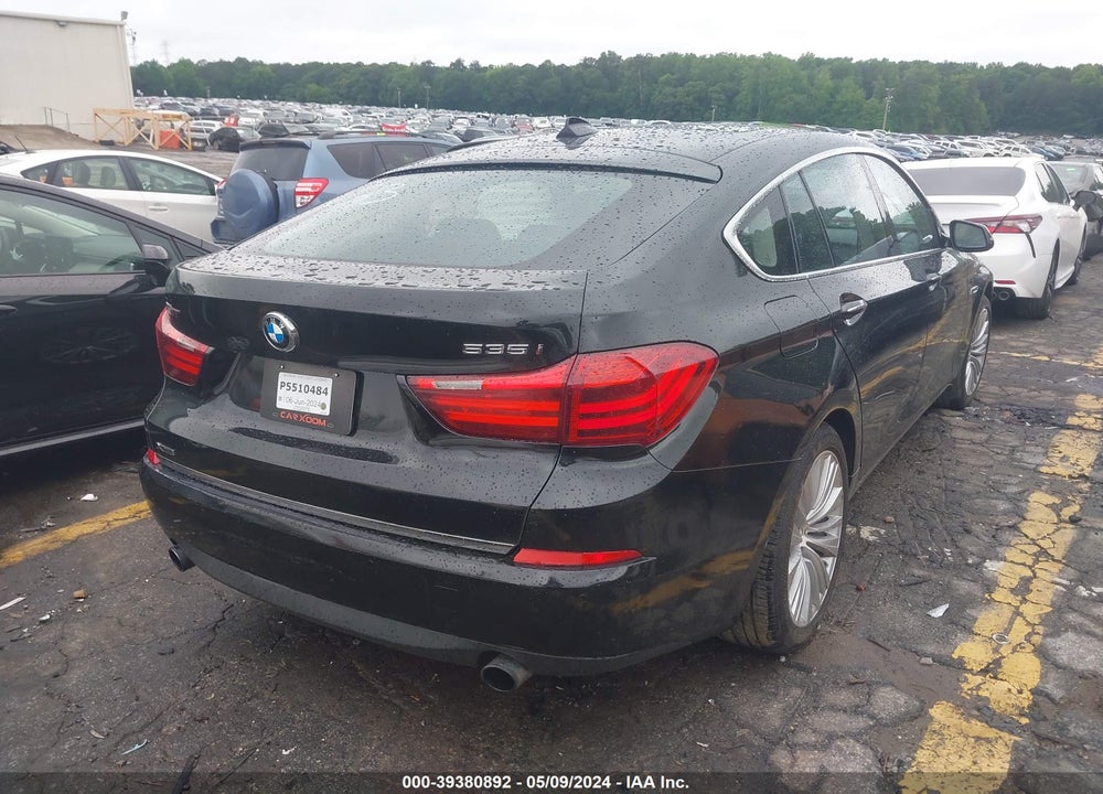 2014 BMW 535I GRAN TURISMO XDRIVE VIN: WBA5M4C54ED183666