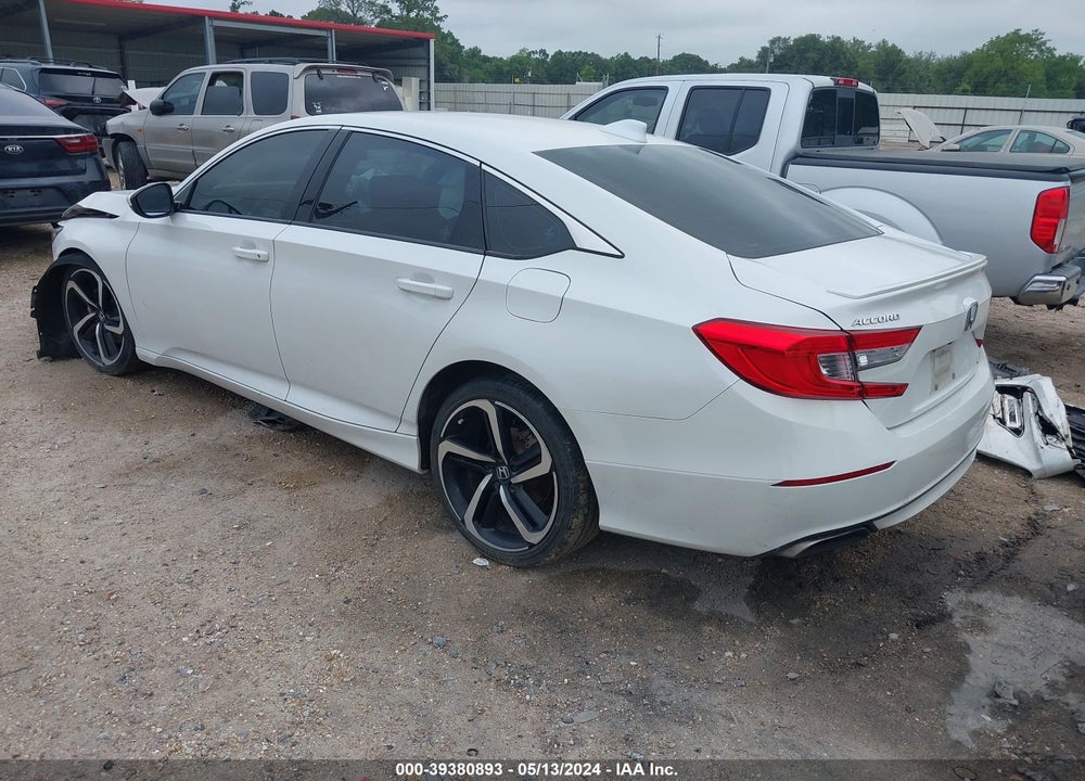 2019 HONDA ACCORD SPORT VIN: 1HGCV1F31KA157198