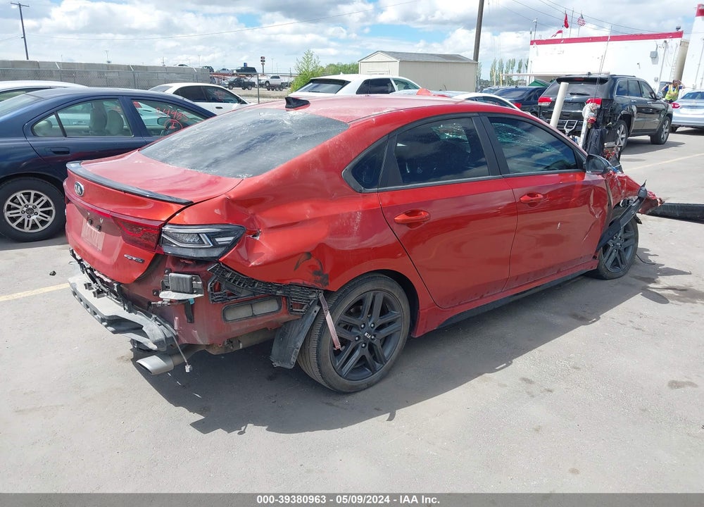 2021 KIA FORTE GT LINE VIN: 3KPF34AD6ME379898