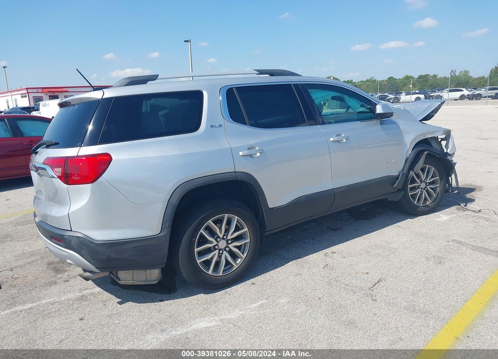 2018 GMC ACADIA SLE-2 VIN: 1GKKNLLA8JZ114880