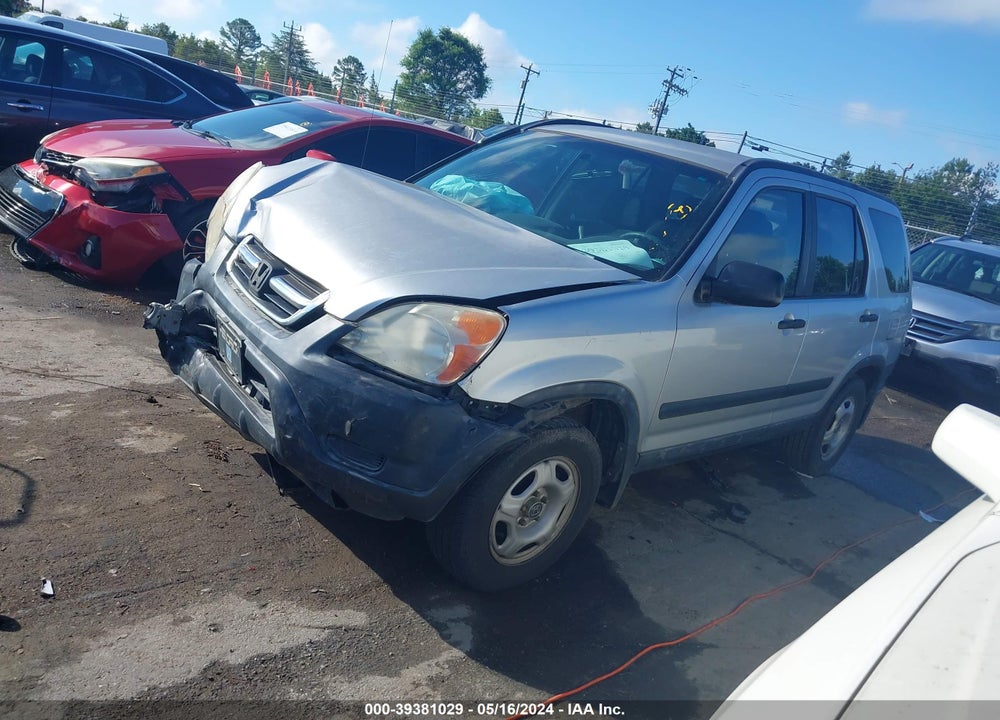 2004 HONDA CR-V LX VIN: SHSRD68404U201998