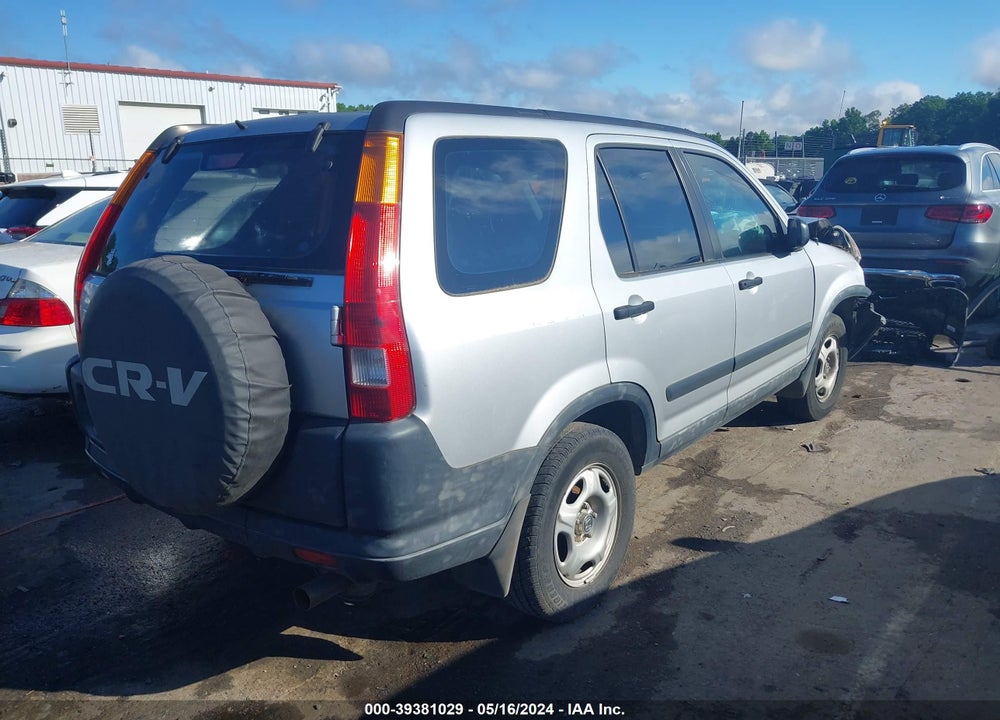 2004 HONDA CR-V LX VIN: SHSRD68404U201998