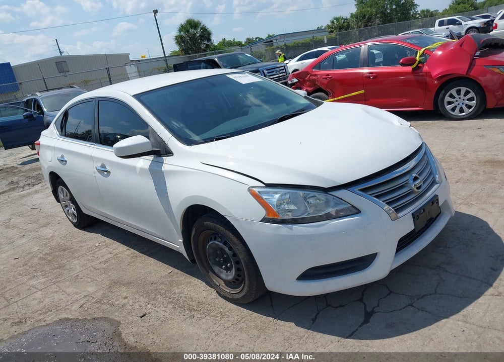 2015 NISSAN SENTRA SV VIN: 3N1AB7AP4FY215160
