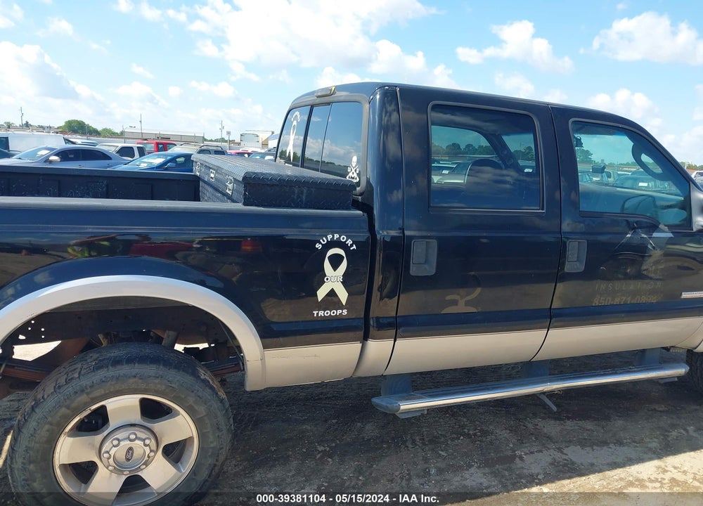 2007 FORD F-250 LARIAT/XL/XLT VIN: 1FTSW21P87EA23330