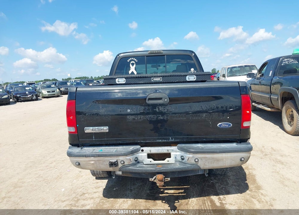 2007 FORD F-250 LARIAT/XL/XLT VIN: 1FTSW21P87EA23330