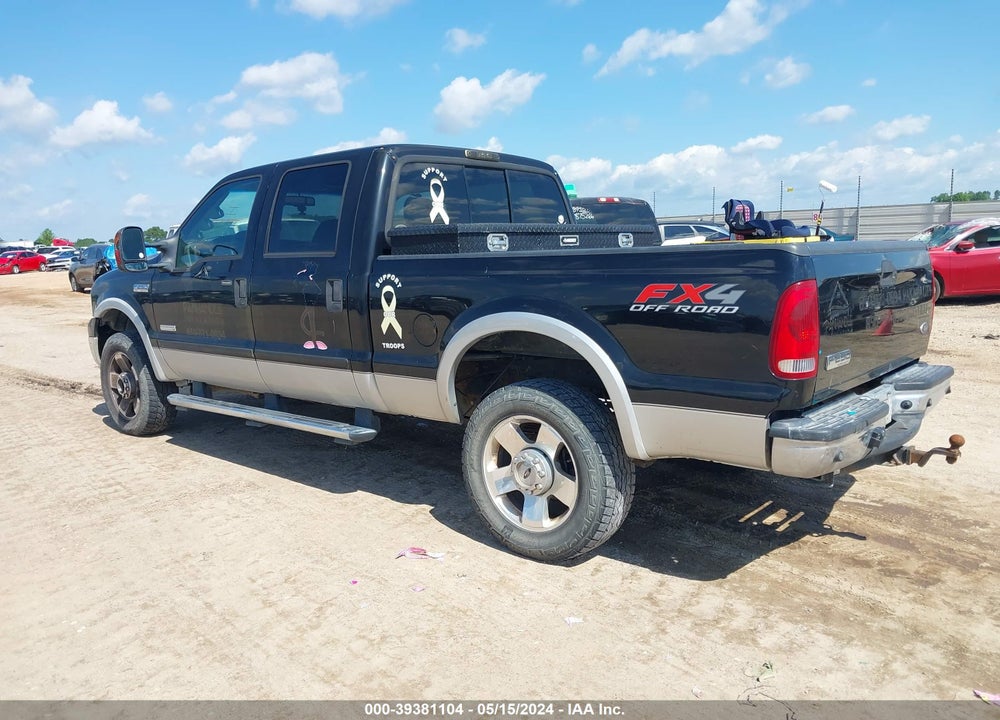 2007 FORD F-250 LARIAT/XL/XLT VIN: 1FTSW21P87EA23330