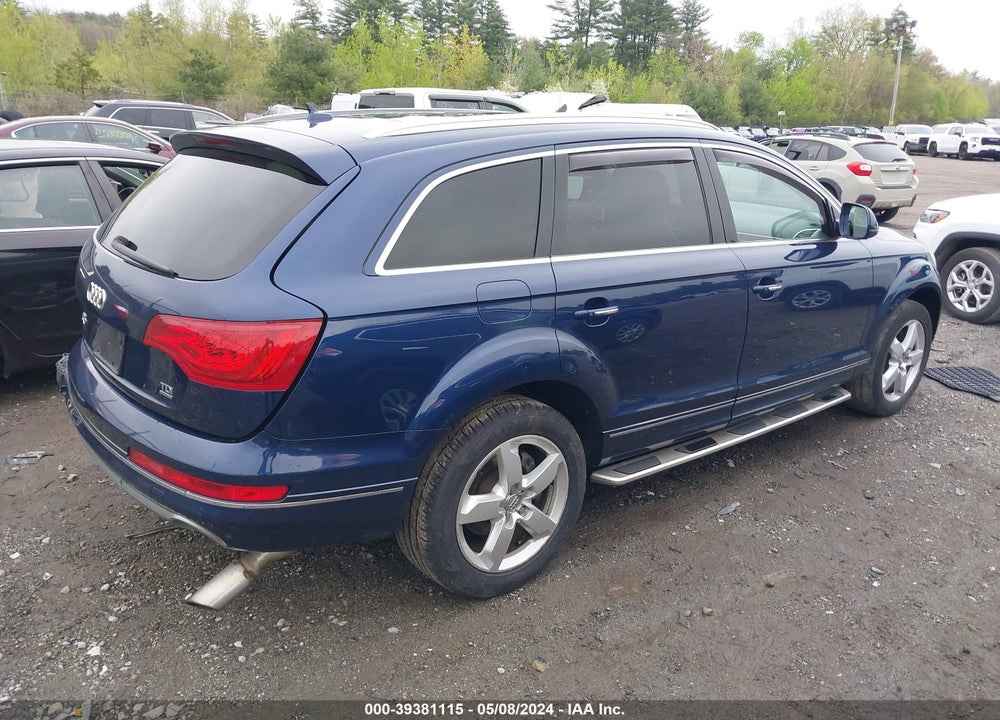 2014 AUDI Q7 3.0 TDI PREMIUM VIN: WA1LMAFE9ED000972