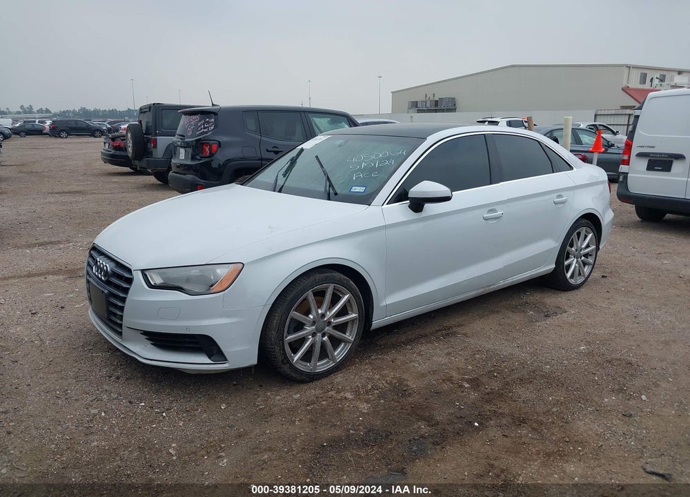 2015 AUDI A3 2.0T PREMIUM VIN: WAUEFGFF9F1101322