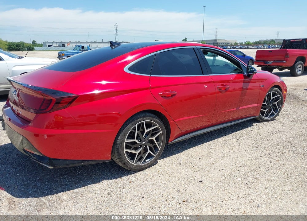 2022 HYUNDAI SONATA N LINE VIN: 5NPEK4JC3NH138092