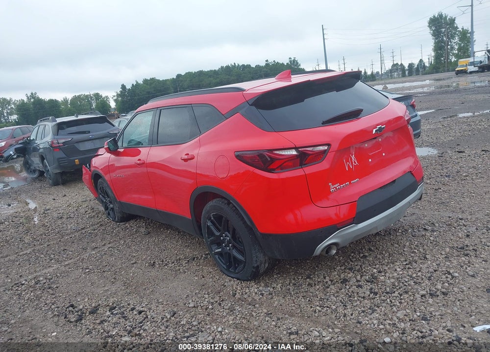 2021 CHEVROLET BLAZER AWD 2LT VIN: 3GNKBHRS0MS524681
