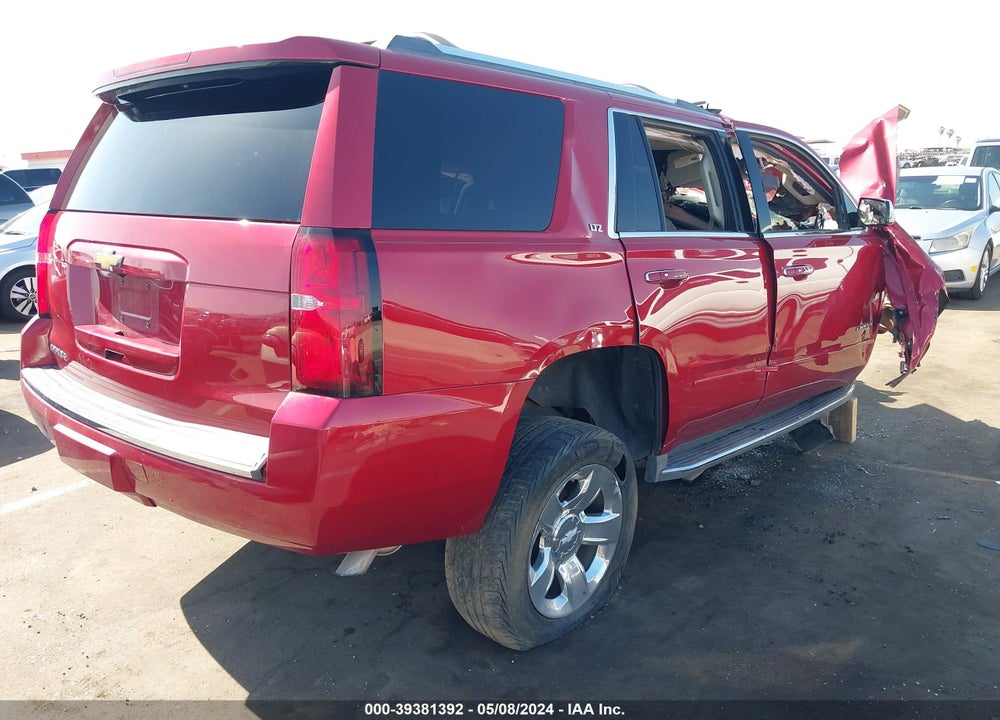 2015 CHEVROLET TAHOE LTZ VIN: 1GNSCCKCXFR152758