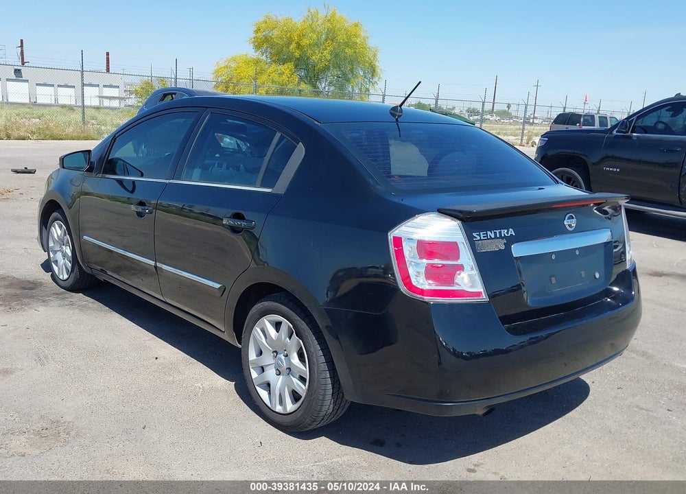 2011 NISSAN SENTRA 2.0S VIN: 3N1AB6AP2BL719899