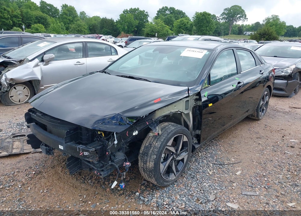 2021 HYUNDAI ELANTRA LIMITED VIN: KMHLP4AG9MU172694