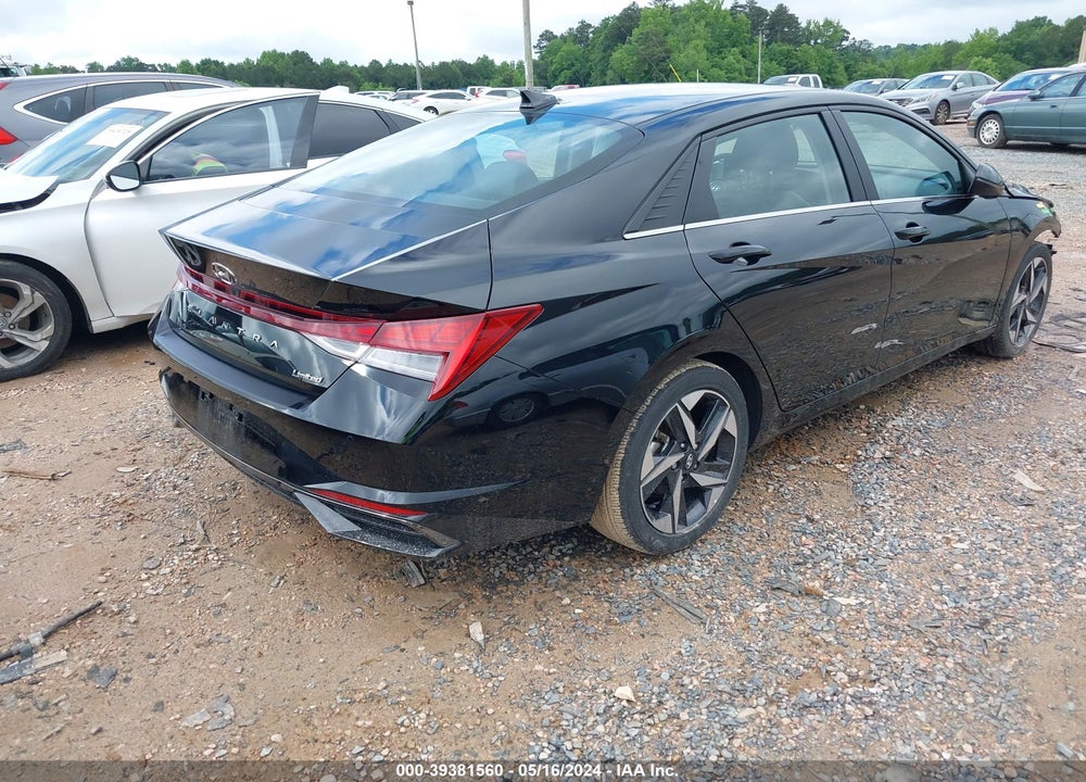 2021 HYUNDAI ELANTRA LIMITED VIN: KMHLP4AG9MU172694