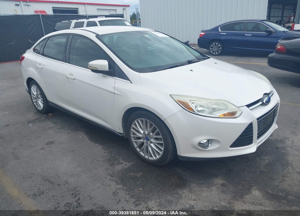 2012 FORD FOCUS SEL VIN: 1FAHP3H24CL268614