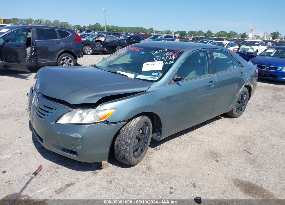 2007 TOYOTA CAMRY LE VIN: 4T1BE46KX7U598395