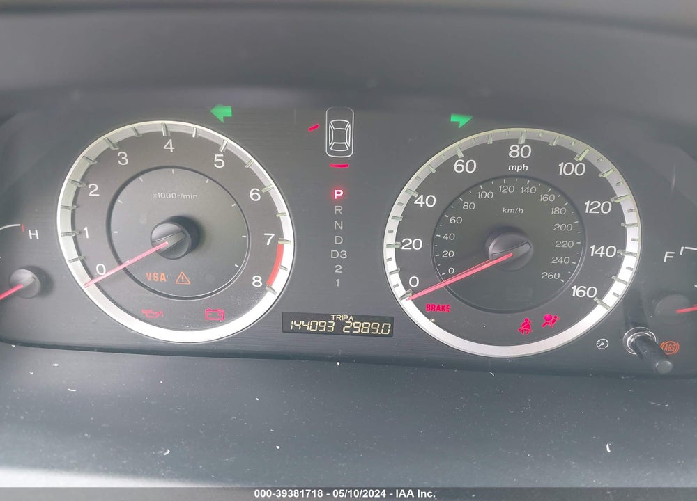 2009 HONDA ACCORD 2.4 EX-L VIN: 1HGCP26839A159248