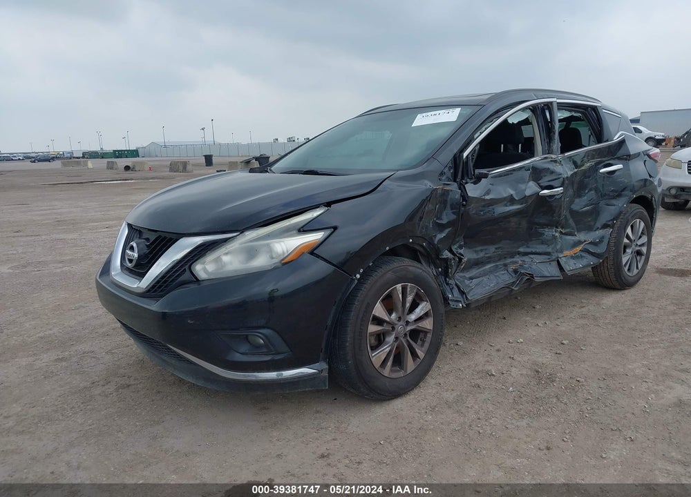 2015 NISSAN MURANO SV VIN: 5N1AZ2MGXFN292003