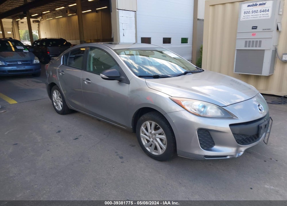 2012 MAZDA 3 I GRAND TOURING VIN: JM1BL1W86C1575348