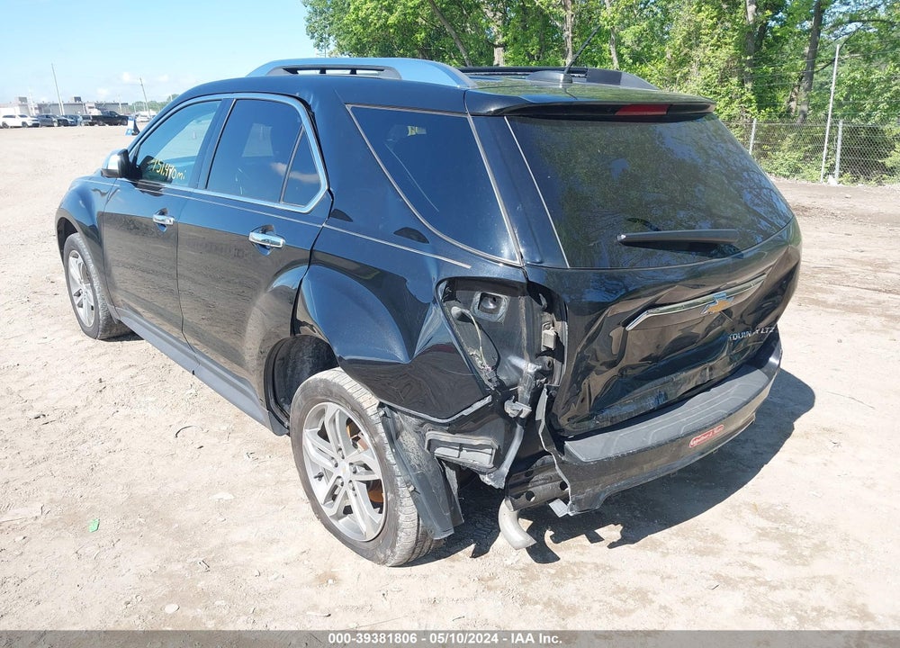 2016 CHEVROLET EQUINOX LTZ VIN: 2GNALDEKXG6135265
