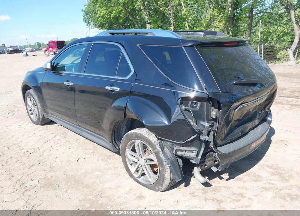 2016 CHEVROLET EQUINOX LTZ VIN: 2GNALDEKXG6135265