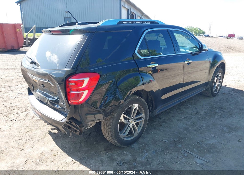 2016 CHEVROLET EQUINOX LTZ VIN: 2GNALDEKXG6135265