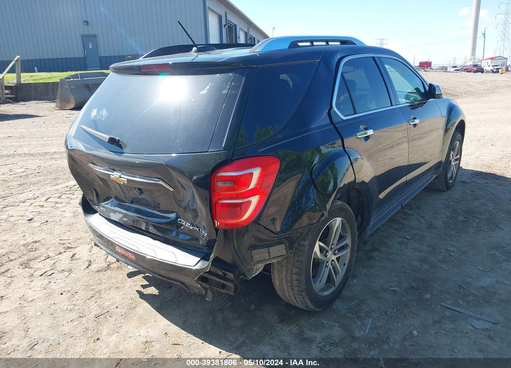 2016 CHEVROLET EQUINOX LTZ VIN: 2GNALDEKXG6135265