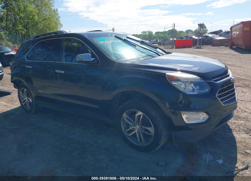 2016 CHEVROLET EQUINOX LTZ VIN: 2GNALDEKXG6135265