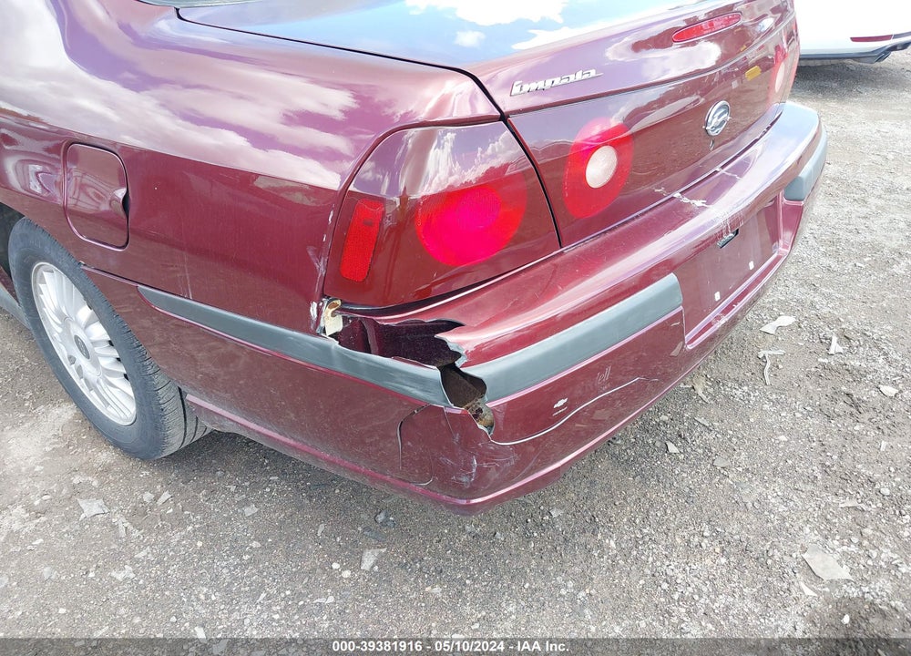 2000 CHEVROLET IMPALA VIN: 2G1WF55K2Y9329065