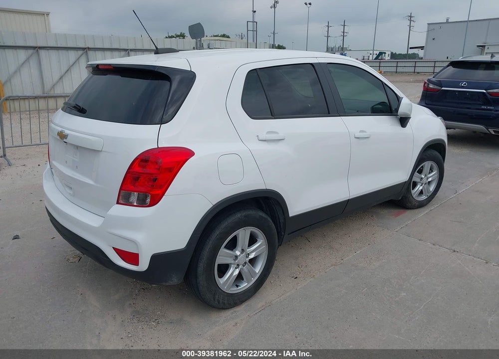 2020 CHEVROLET TRAX FWD LS VIN: 3GNCJKSBXLL330716