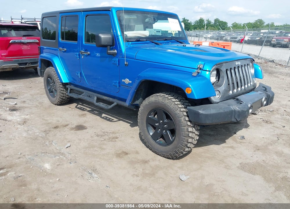 2014 JEEP WRANGLER UNLIMITED FREEDOM EDITION VIN: 1C4BJWDG6EL202072