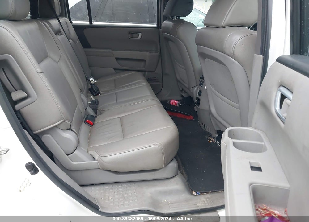 2012 HONDA PILOT EX-L VIN: 5FNYF3H68CB044202