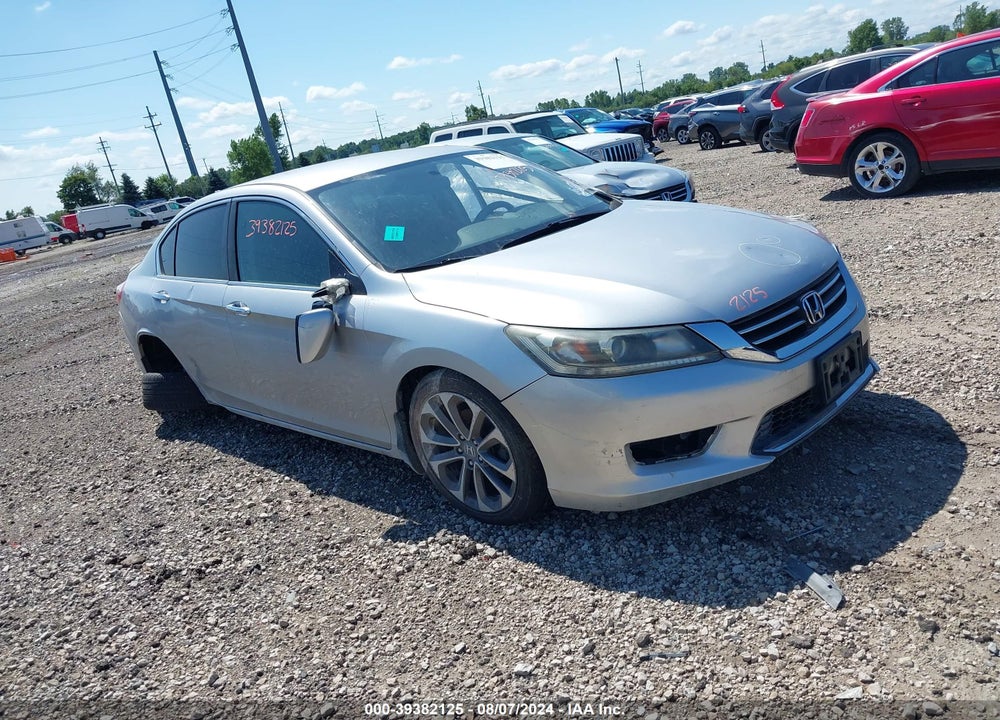 2013 HONDA ACCORD SPORT VIN: 1HGCR2F5XDA212679
