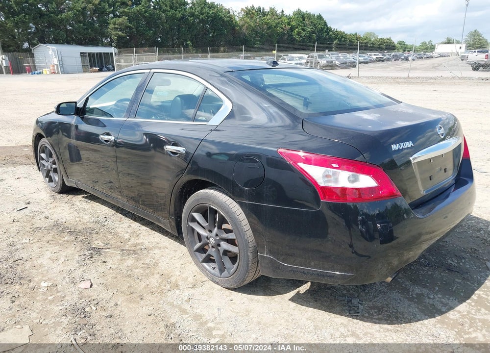 2009 NISSAN MAXIMA 3.5 SV VIN: 1N4AA51E89C842773